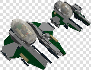 Eta 2 Starfighter 2   Eta 2 Star Wars Lego  HD Png Download