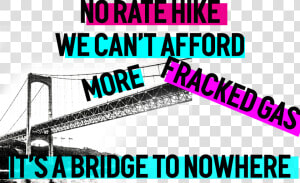 No Rate Hike We Can T Afford More Fracked Gas   Graphic Design  HD Png Download