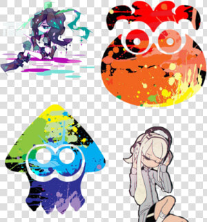 Splatoon Inkling And Octoling  HD Png Download