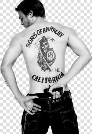 Charlie Hunnam Sons Of Anarchy Tattoo  HD Png Download