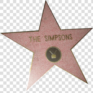 Walk Of Fame The Simpsonsdi   Walk Of Fame The Simpsons  HD Png Download