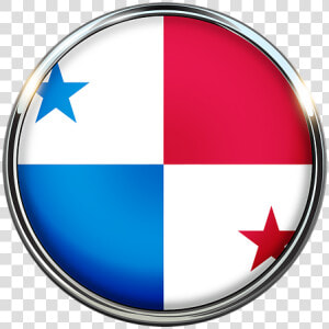 Panamá  Bandeira  Círculo  País  Vermelho  Nação   Panamanian Flag  HD Png Download