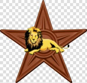 Original Barnstar Lion   Nazi Insignia Png  Transparent Png