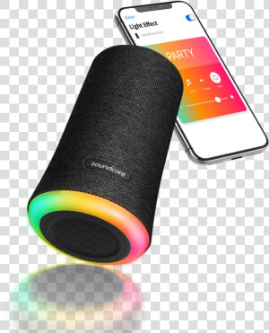 Anker Soundcore Flare Portable Bluetooth 360 Speaker  HD Png Download