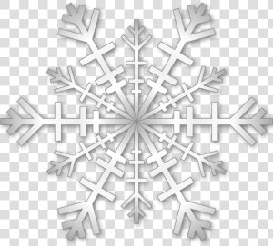 Line snowflake symmetry   Six Fold Symmetry Snowflake  HD Png Download