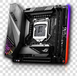 Asus Rog Strix Z390 I Gaming Lga1151 Z390 Ddr4 Usb3  HD Png Download