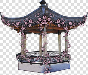 01 Tp Blossomdeco 01a Tp Bridge 02 Tp Butterfly   Gazebo  HD Png Download