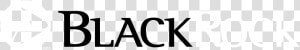 Blackrock 01 Logo Black And White   Graphics  HD Png Download