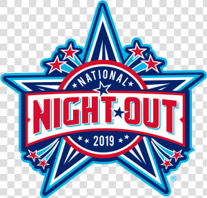 Nno2019   National Night Out 2019 Logo  HD Png Download