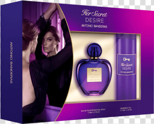 Her Secret Desire Antonio Banderas Perfume  HD Png Download