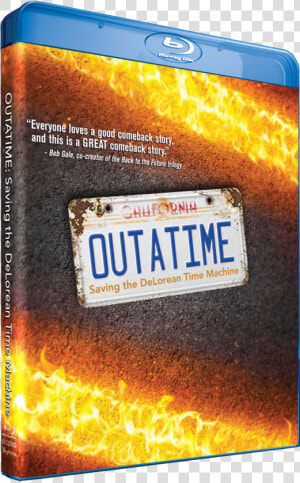 Outatime Saving The Delorean Time Machine Dvd  HD Png Download