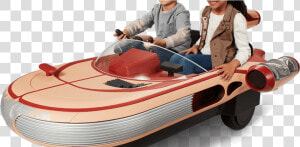 Introducing Luke Skywalker S K   Luke Skywalker  39 s Landspeeder Radio Flyer  HD Png Download