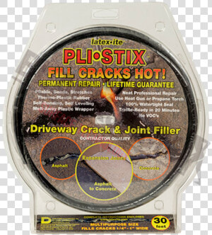 Pli stix Permanent Crack Filler For Tarmac  Asphalt   Data Transfer Cable  HD Png Download