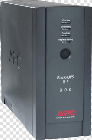 Back ups Rs Br800blk  800va 540w  120v Black  Tower   Computer Case  HD Png Download