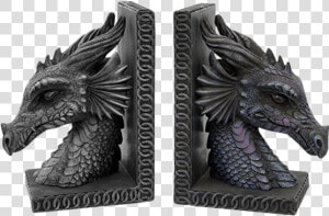 Dragon Head Bookends  HD Png Download