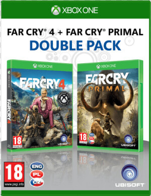 Ubisoft 2 Hry Pro Xbox One   Far Cry 4 Far Cry Primal Xbox One  HD Png Download