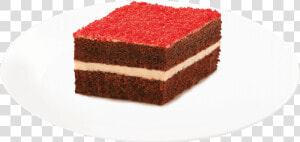 Southern Red Velvet Slice   Chateau Gateaux Red Velvet Cake  HD Png Download