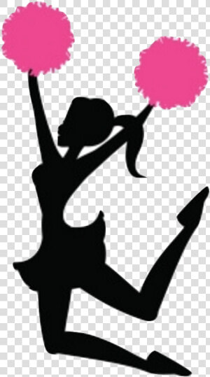 Transparent Cake Silhouette Png   Cheerleading  Png Download