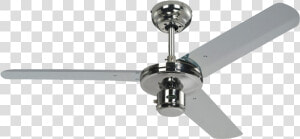 Chrome Ceiling Fan Transparent Image   Ceiling Fan No Background  HD Png Download