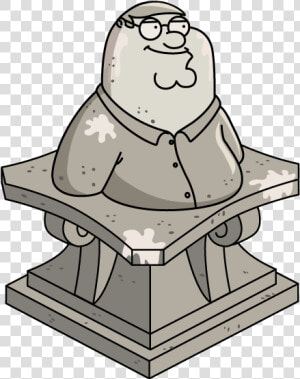 The Quest For Stuff Wiki   Peter Griffin Statue  HD Png Download