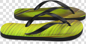 Banana Leaf Flip flops   Flip flops  HD Png Download