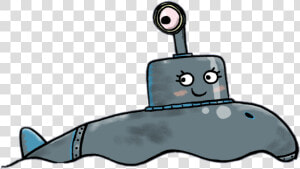 Toot Character Sasha The Submarine   Toot The Tiny Tugboat Transparent Hp  HD Png Download