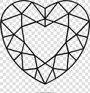 Interesting Baseball Diamond Coloring Pages   Heart Shape Diamond Vector  HD Png Download