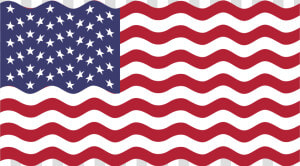 America Usa Flag Wavy Clip Arts   Made In Usa Flag  HD Png Download