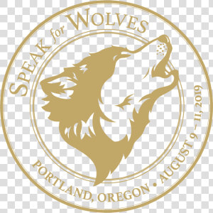 2019 Speak For Wolves Logo   Emblem  HD Png Download