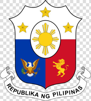 Seal  Emblem  Government  Coat  Arms  Philippines   Philippines Coat Of Arms  HD Png Download