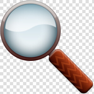 Clip Art Collection Of Free Detection   Magnifying Glass To Color  HD Png Download