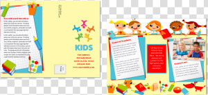 Daycare Brochure Template   Children  39 s Brochure Template  HD Png Download