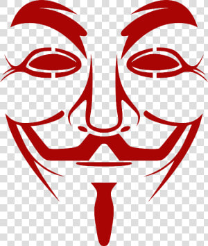 Guy Fawkes Mask Drawing  HD Png Download