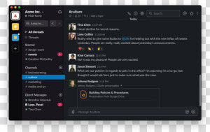 Slack Macos Dark Mode  HD Png Download