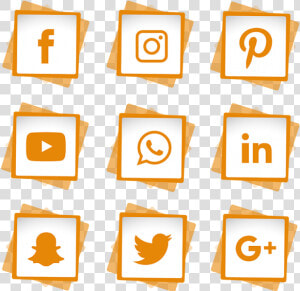 Social Media Buttons Png   Vector Social Media Logo Png  Transparent Png