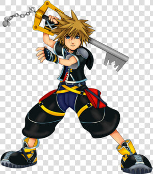 Kingdom Hearts 2 Sora Clipart   Sora Kingdom Hearts Png  Transparent Png