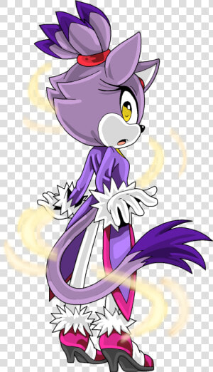 Blaze The Cat By Shyamiq  HD Png Download