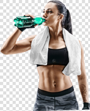 Fitness And Hydration Png   Fitness Drinking Water Png  Transparent Png