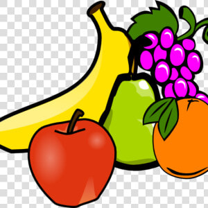 Fruits And Vegetables Clipart Vegetable Clipart At   Cartoon Fruit And Vegetables  HD Png Download