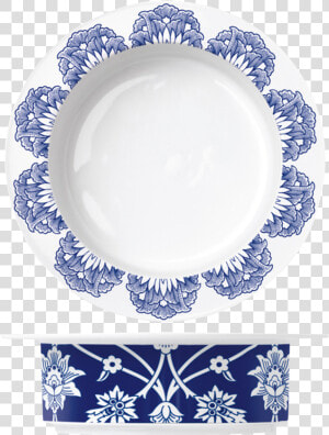 Soup Bowl   Blue And White Porcelain  HD Png Download