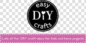 Easy Diy Crafts Lots Of Fun Diy Craft Ideas For Kids   Circle  HD Png Download