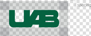 Spacing Monogram   Uab Transparent Background  HD Png Download