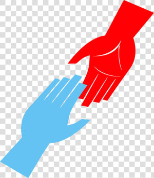 Hands Reaching Out   Helping Hand Clip Art  HD Png Download