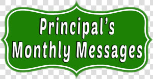 Principals Message   Loja Melissa  HD Png Download