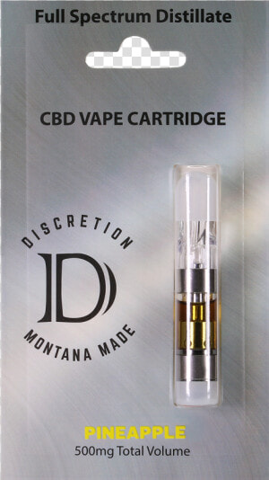 Discretion Cbd Flavored Cartridge Pineapple   Eye Liner  HD Png Download