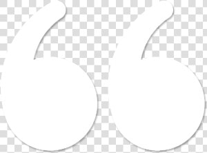 White Quotation Mark Png  Transparent Png