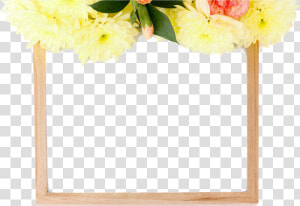 Cut Flowers Picture Frames Petal Floral Design   Flower  HD Png Download