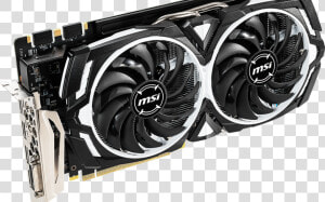 Msi Launches Gtx 1060 6gb Armor 6gd5x Oc Graphics Card  HD Png Download