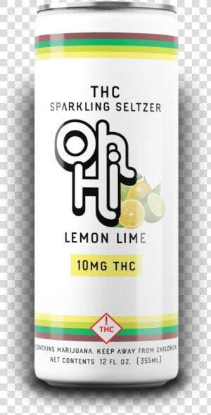 Cannabis Infused Drink   Oh Hi Thc Seltzer  HD Png Download