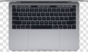 Top View Of 13 inch Macbook Pro   Macbook Air 2016 Keyboard  HD Png Download